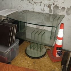 Glass TV Stand