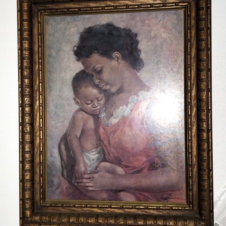 Mother and Child - Dutch Artist Leo Jansen