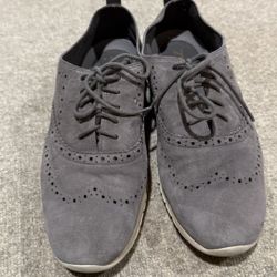 Cole Haan Suede Grey 10B Loafer