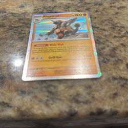Rhyperior Pokémon Card