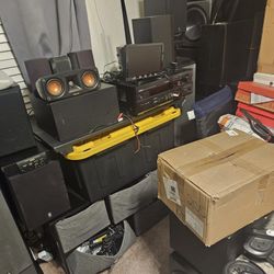 Klipsch ,LG,Polk Audio, Yamaha, Samsung Home Stereo Systems And Sound Bars Sets