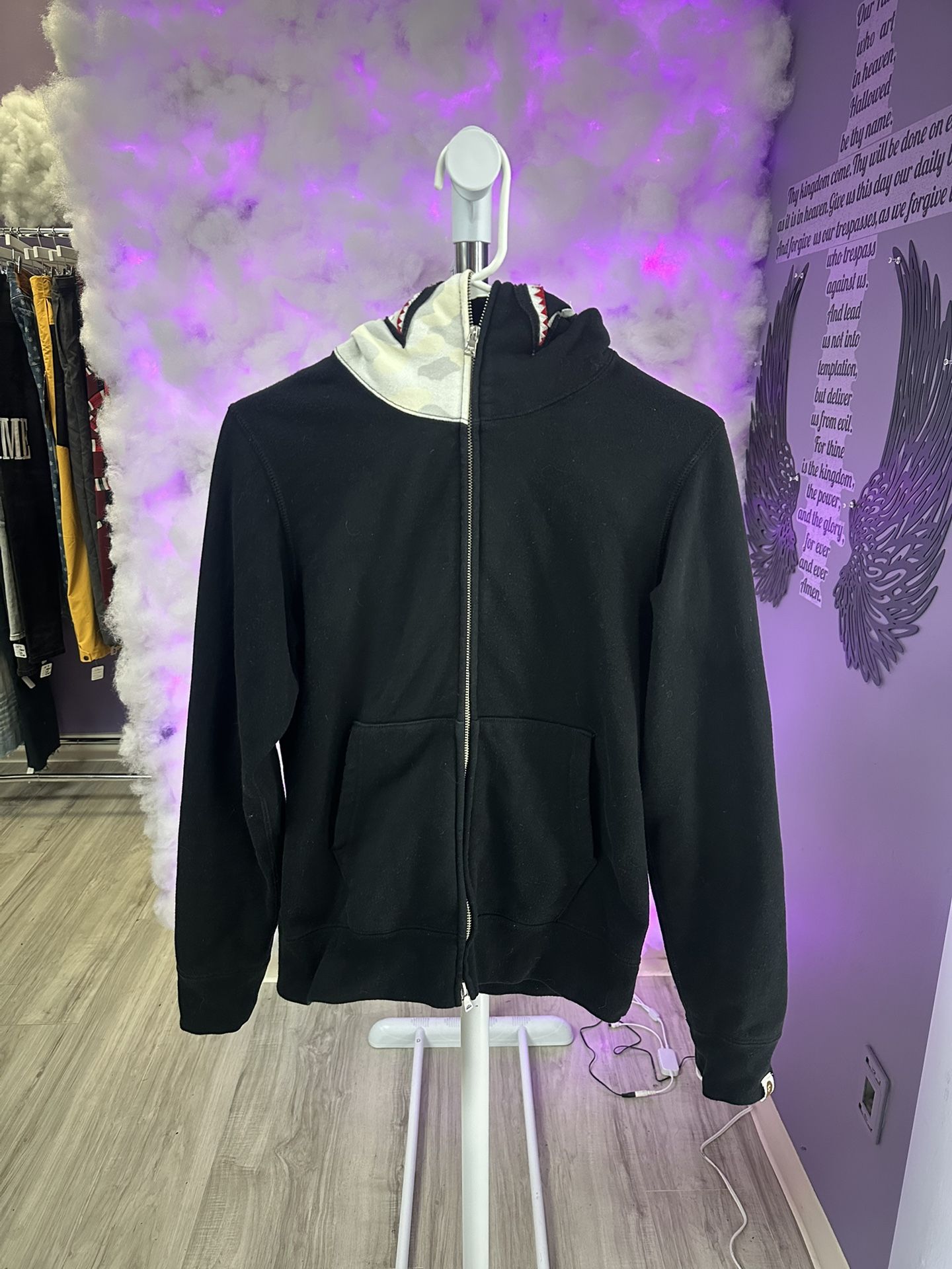 Bape Full Zip Hoodie City Camo Split