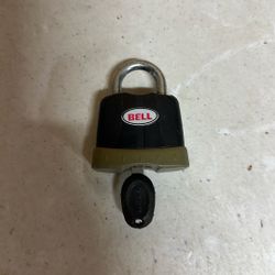 Bell, Bike Lock And Key