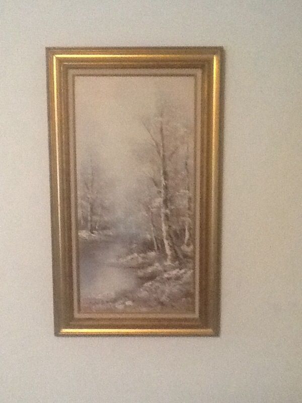 F dressen original oil painting