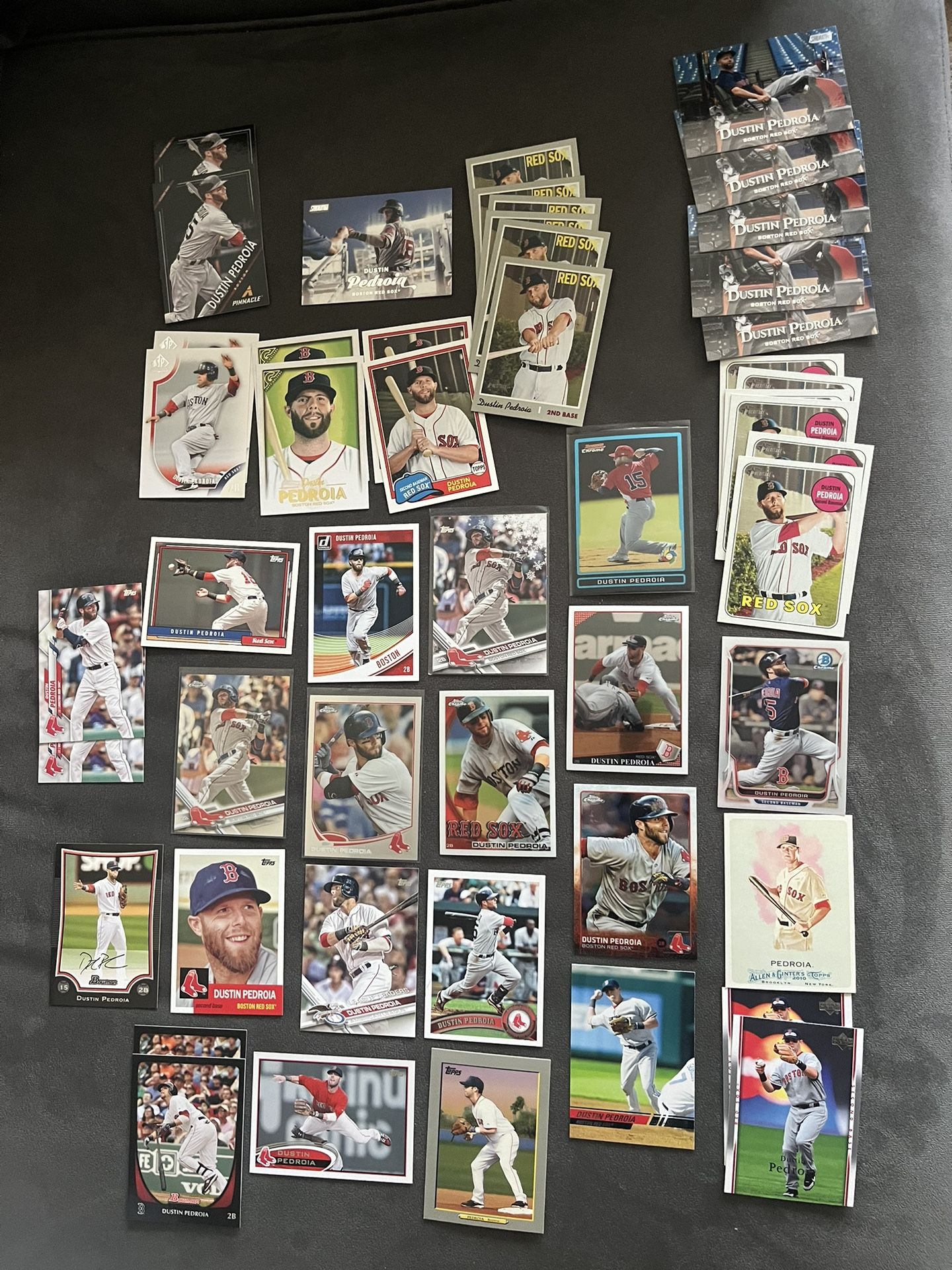 Vintage Lot Of 50 Dustin Pedroia Baseball Cards