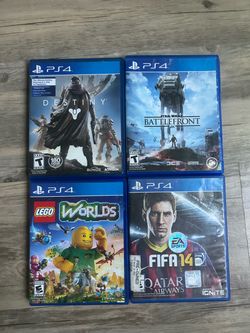 PlayStation 4 games/ $10 each