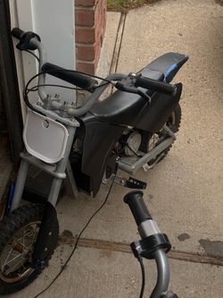 Upgraded razor Dirtbike