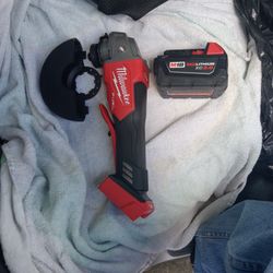 New Milwaukee M18 fuel grinder with the 3.0 battery