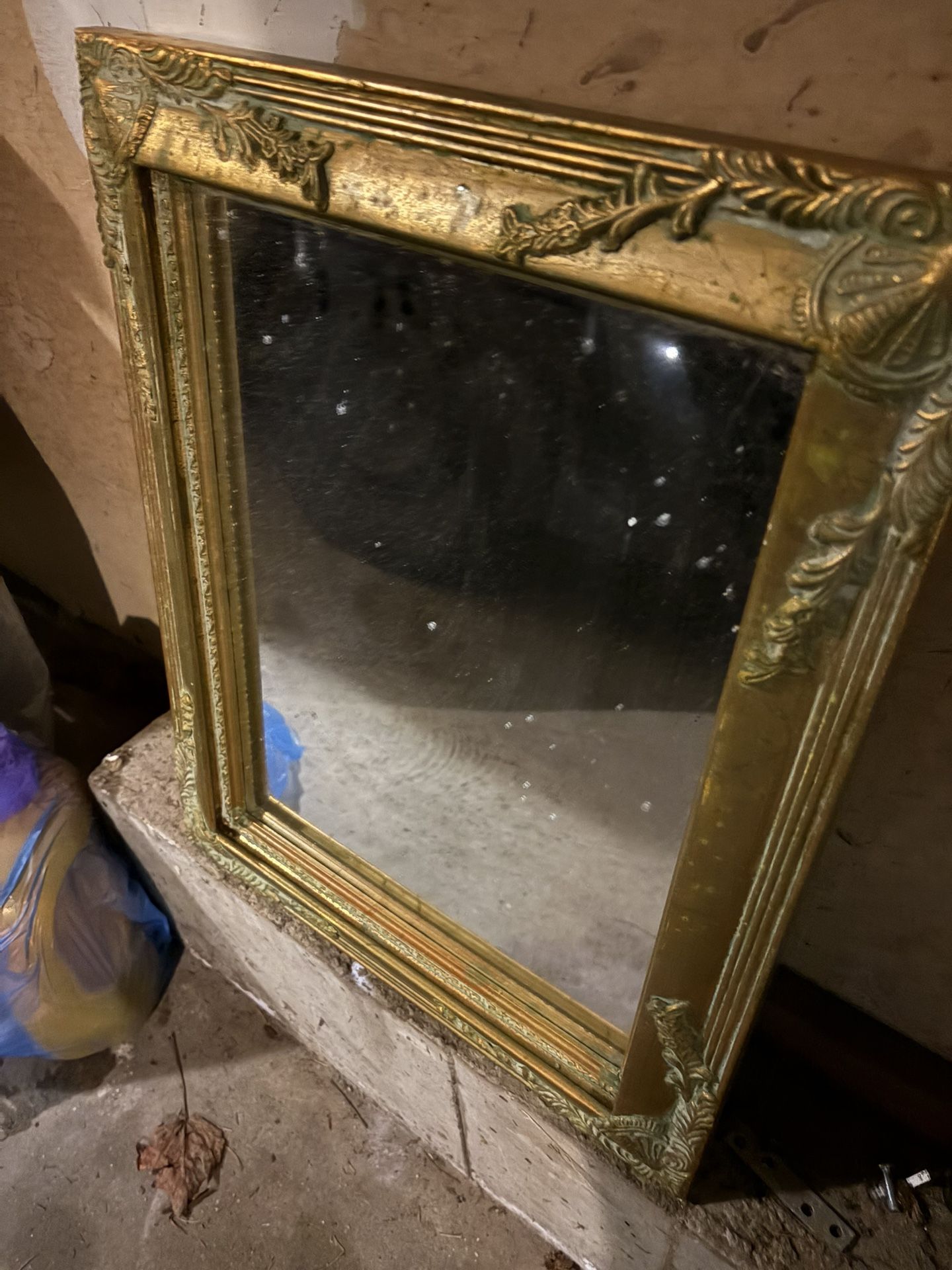 Small Antique Mirror