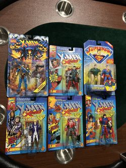 X-Men And Superman Toys