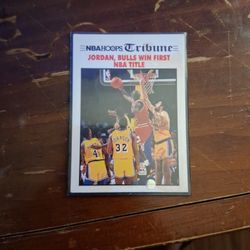 Michael Jordan Card