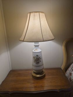 2 vintage lamps both $30