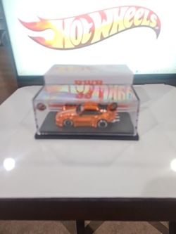 Hot Wheels Die-Cast Car in Display Case