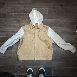 Levis Hybrid Tiger Eye Hoodie Jacket Shoot Offers