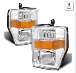 08-2010 Ford F250/350/450 Super Duty Headlights NEW!!!