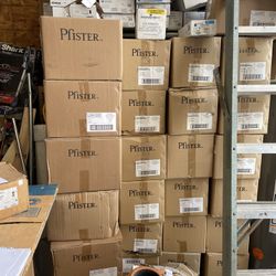 pfister chrome shower trim set 