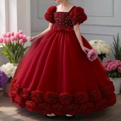 Red dress