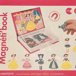 Janod Magnetic Princess Magnetic Board France Fun 
