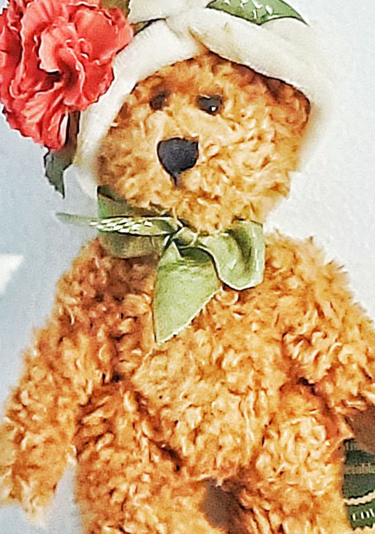 Boyds Bear Plush Teddy Bear Carmella De Bearvoire 7" X 4" 1999