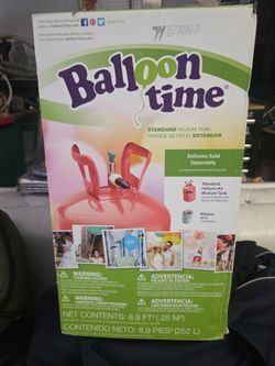 Balloon Time Helium Tank