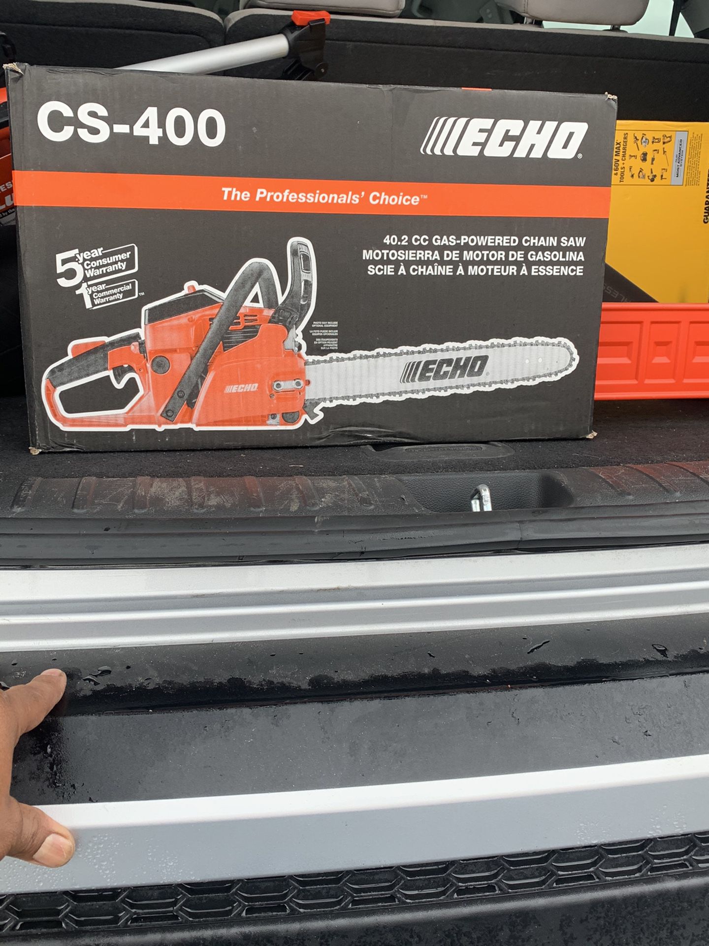 Echo cs400 chainsaw