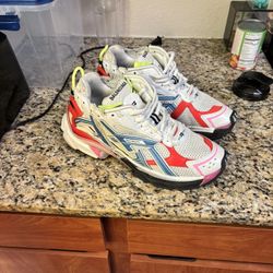 Balenciaga Runner Sneaker 'White Red Blue Pink
