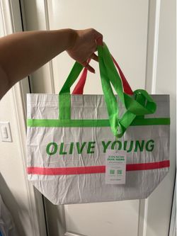 Olive Young Exclusive Reusable Tote Bag