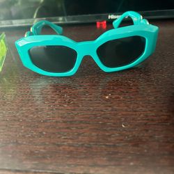 Turquoise Versace Shades For Women