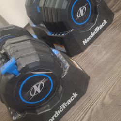 NordicTrack 55lb Adjustable Weight Set