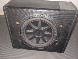 KICKER 10" Comp C10 Series 150W RMS 4 Ohm SVC Car Subwoofer /w boom box