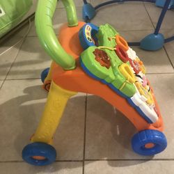 VTech Sit To Stand Baby Walker