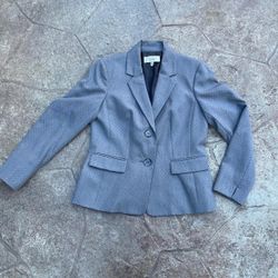 LeSuit Women’s Grey/Black Suit (Trousers/Blazer)