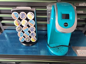 Keurig with k cups holder