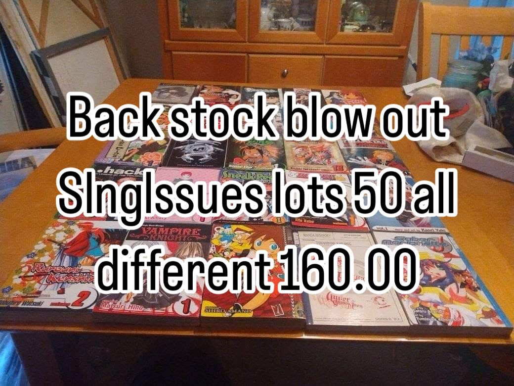 Back Stock Blow Out Slnglssues Lots Of 50 All Different