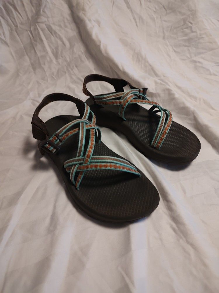 Chaco Sandals Womens 11 Brown Strappy
