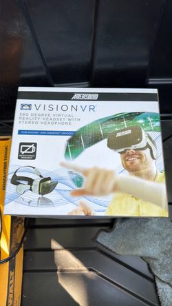 Amerisound Vision VR Headset with Stereo Headphones