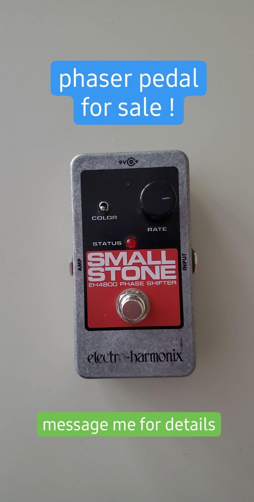 Phaser guitar pedal - Electro-Harmonics Small Stone