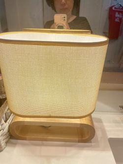 Brand New Table Lamp,$20, Last One Available, Wooden Base