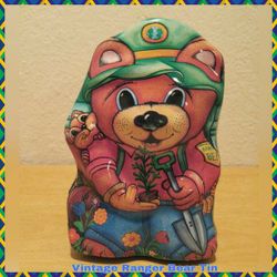 VINTAGE RANGER BEAR TIN
