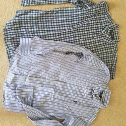 Two Ralph Lauren dress shirts