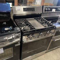 SAMSUNG GAS RANGE 