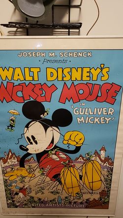 Mickey Mouse Poster