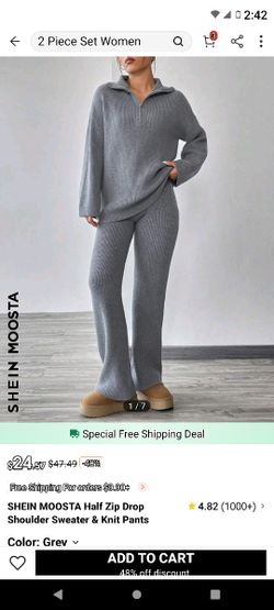 Shein Set Sz Large (Fits Medium)