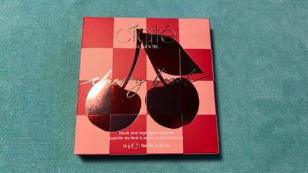 Ciaté London Cherry Bomb Blush and Highlighter Palette