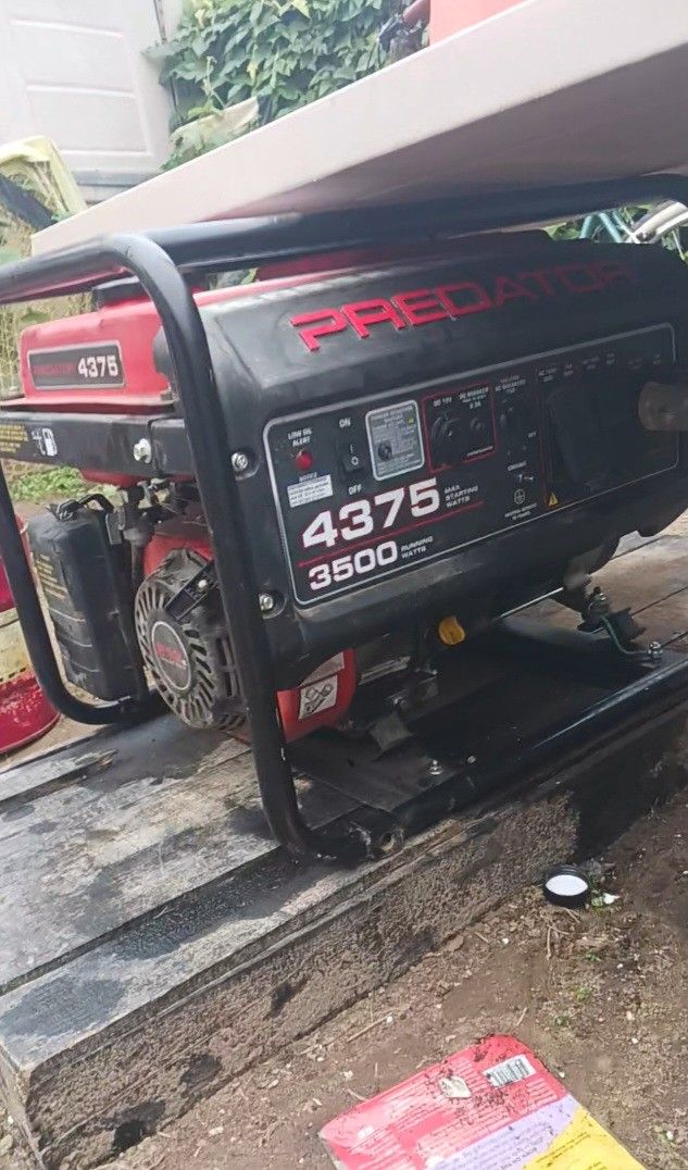 Predator Gas Generator 3500w