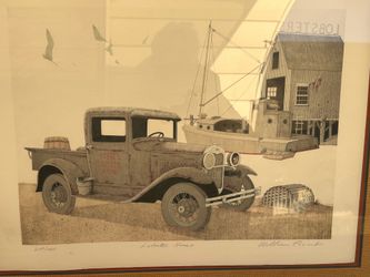 Lithograph Lobster House by William Coombs. 209 of 400