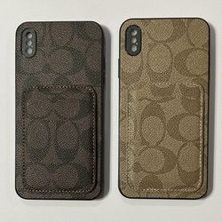 Unisex Leather Wallet Cases Compatible With iPhone XSMAX  ,$35 Each