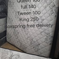 Mattress Pillow Top New 