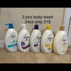 Dove body Wash 3 Pcs Only 21$ 