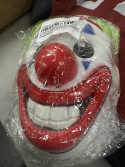 Clown Mask With Hair